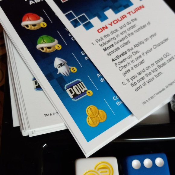 Monopoly Gamer Super Mario Bros Nintendo Board Game 2017 Hasbro Parker - Picture 5 of 6